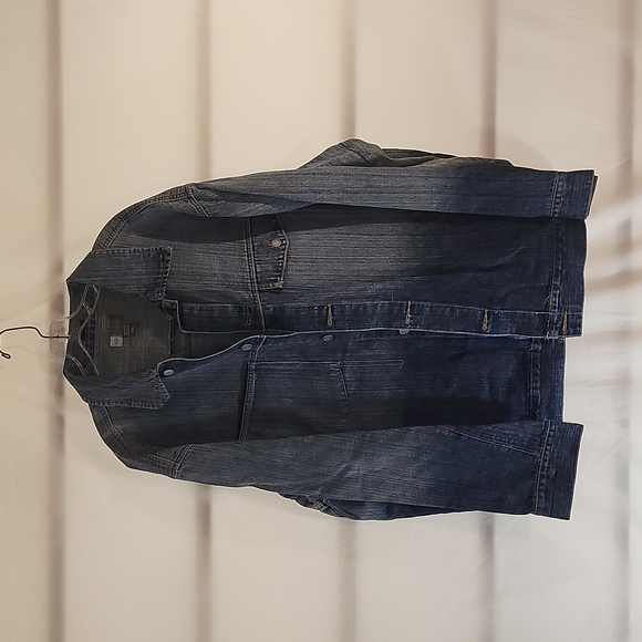 Men's Black Label Jean Jacket (3XL) - Picture 2 of 14